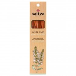 White Sage, Natural Incense, Sattva, 30g