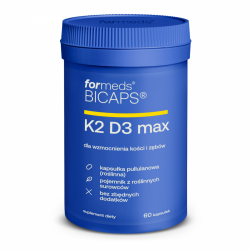 BICAPS K2 D3 MAX, Vitamin Complex, Formeds, 60 capsules