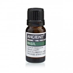 Basil Essential Oil, Ancient Wisdom, 10ml