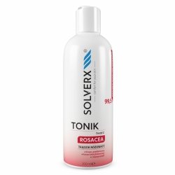 SOLVERX Rosacea Tonik do twarzy do cery z trądzikiem różowatym 200 ml