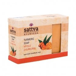 Turmeric Natural Glycerine Soap Sattva, 125g