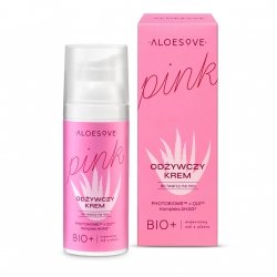 Aloesowy Krem odżywczy do twarzy na noc ALOESOVE PINK, 50ml