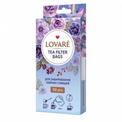 Filtry papierowe do herbaty, LOVARE, 50 sztuk