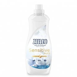 ZIELKO Płyn do płukania biały SENSITIVE AURA, 1.52 l