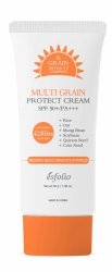 Esfolio, Multi Grain Protect Cream, rozświetlający krem przeciwsłoneczny do twarzy SPF 50+/PA+++, 30 g