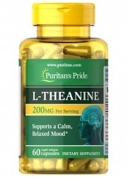 L-Theanine 200 mg, Puritan'sa Pride, 60 capsules