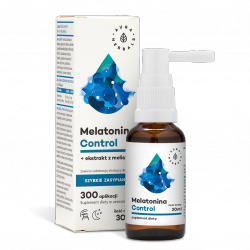 Melatonin Control + Melissa Extract, Aerosol, Aura Herbals, 30ml