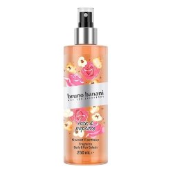 BRUNO BANANI Body Mist Candy Fantasy Mgiełka do ciała Popcorn & Rose 250 ml