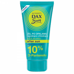 Dax Sun Żel po opalaniu łagodząco-chłodzący 10% D-Pantenolu travel-50ml
