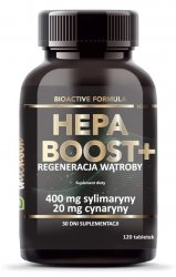 HEPA BOOST+ Regeneracja Wątroby, 120 tabletek