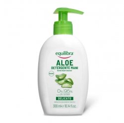 Aloe Cleansing Face & Hand Gel, Equilibra, 300ml