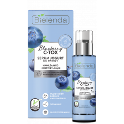 Bielenda Blueberry C-TOX Serum Jogurt do twarzy nawilżająco-rozświetlające 30ml