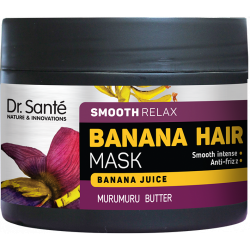 Regenerująca Maska do Włosów z Sokiem z Banana, Dr.Sante, 300 ml