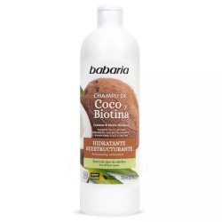 Szampon z olejkiem kokosowym i biotyną, Babaria, 700ml