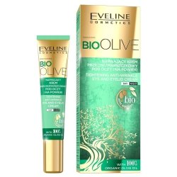 Napinający krem przeciwzmarszczkowy pod oczy i na powieki, Eveline Bio Olive