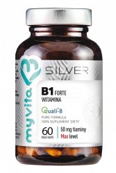 Witamina B1 Forte (50 mg Tiaminy) SILVER PURE 100%, Myvita