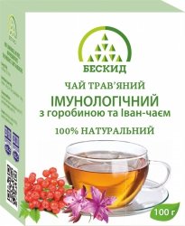 Herbata Ziołowa Immunologiczna, 100% Naturalna, Beskid