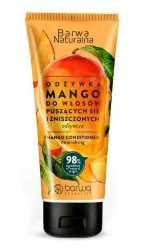 BARWA COSMETICS Barwa Naturalna Odżywka do włosów puszących się i zniszczonych Mango - odżywcza 200ml