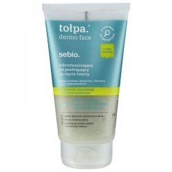 TOŁPA Dermo Face Sebio Mikrozłuszczający Żel peelingujący do twarzy 3w1  150 ml