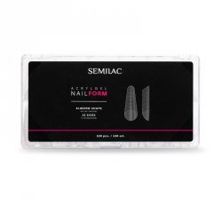 SEMILAC Acrylgel Nail Form Almond Formy do akrylożelu 120 szt.