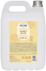ON LINE 2w1 Płyn do kąpieli&Żel pod prysznic Miód&Proteiny mleka 5000 ml