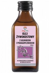 Olej Żywokostowy z Gojnikiem i Podagrycznikiem, MyVita