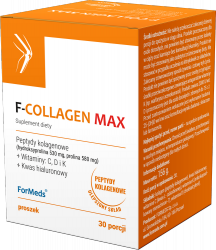 ForMeds F-COLLAGEN MAX, Kolagen z Witaminami, Suplement Diety