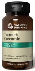 Turmeric Curcumin, Natures Sunshine, 60 kapsułek