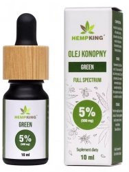 Olej Konopny CBG 5% Green, Hempking, 10ml