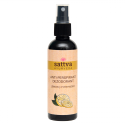 Naturalny Dezodorant Cytrynowy, Sattva, 80 ml