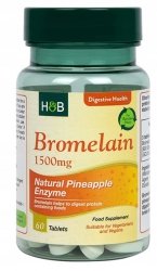 Bromelaina, Holland & Barrett, 60 tabletek