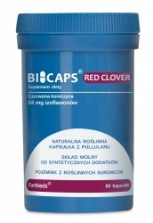 BICAPS RED CLOVER Formeds, 60 kapsułek, Czerwona Koniczyna