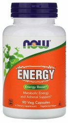 Suplement Energetyczny Wieloskładnikowy Energy, Now Foods, 90 kapsułek