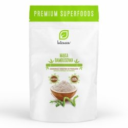 Błonnik bambusowy w proszku (Mąka bambusowa KETO), Intenson, 500g