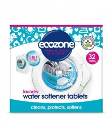 Tabletki zmiękczające wodę do prania, Ecozone, 32 sztuk