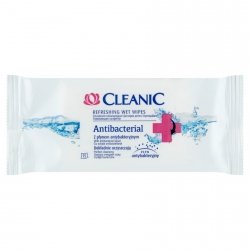 Cleanic Antibacterial Chusteczki odświeżające 15 sztuk