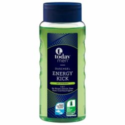 Żel pod prysznic dla mężczyzn Today Men Energy Kick, 300ml