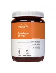Synefryna 10 mg Spalacz Tłuszczu, Vitaler's, 120 tabletek