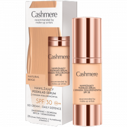 CASHMERE DD SPF 30 Nawilżający podkład-serum z kwasem hialuronowym Natural Beige 30 ml