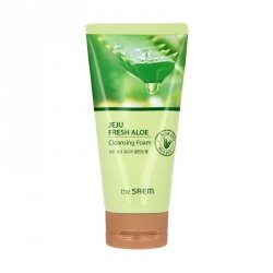 THE SAEM Jeju Fresh Aloe Pianka oczyszczająca do twarzy, 150g
