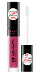 Eveline Matt Magic Lip Cream Pomadka w płynie matowa nr 06 Soft Purple  4.5ml