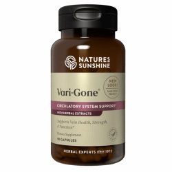 Vari-Gone Zdrowie Naczyń Krwionośnych, Natures Sunshine, 90 kapsułek