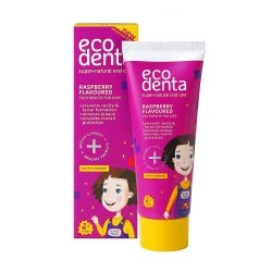 Pasta do zębów dla dzieci malinowa, Ecodenta, 100 ml