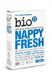 Nappy Fresh Добавка к порошку для стирки пеленок, BIO-D, 500г