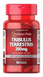 Tribulus Terrestris 250 мг, Puritan's Pride, 90 капсул