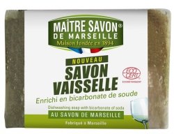 Mydło do mycia naczyń z Mydłem Marsylskim i Sodą Oczyszczoną, Maitre Savon de Marseille, 200 g