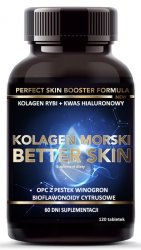 Kolagen Morski BETTER SKIN, Intenson, 120 tabletek