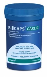 BICAPS GARLIC, Экстракт чеснока, Formeds, 60 капсул