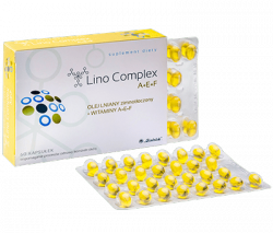 Lino Complex A+E+F Suplement diety, Ziołolek, 60 kapsułek