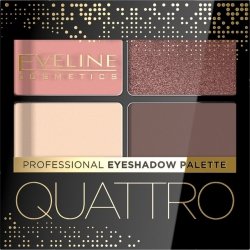 EVELINE Quattro Paletka 4 Cieni do powiek nr 06  3.2 g